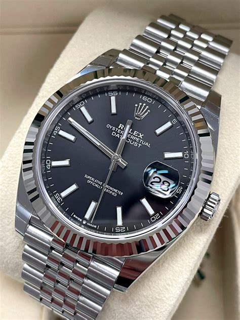 rolex 126334 black|Rolex datejust 41 ref 126334.